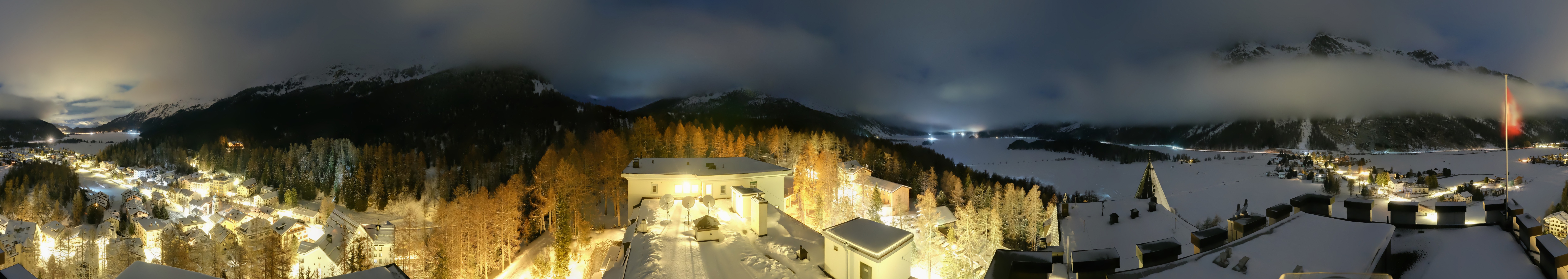 Archiv Foto Webcam Sils im Engadin - Silsersee