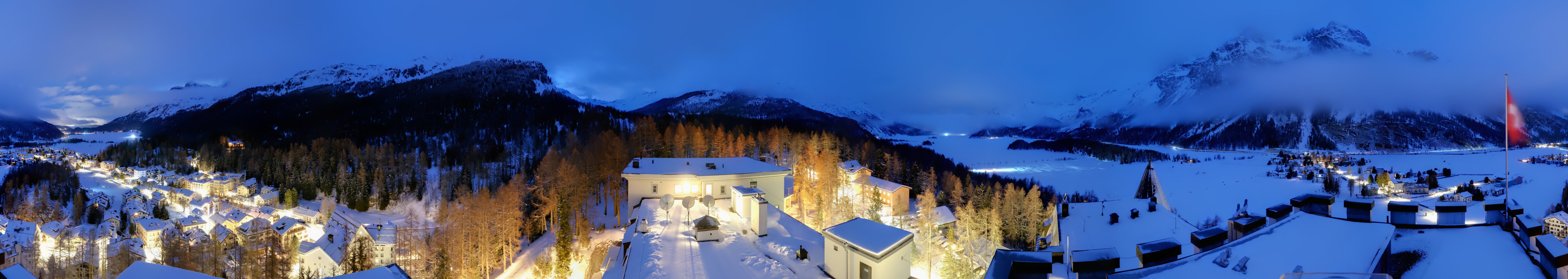 Archiv Foto Webcam Sils im Engadin - Silsersee