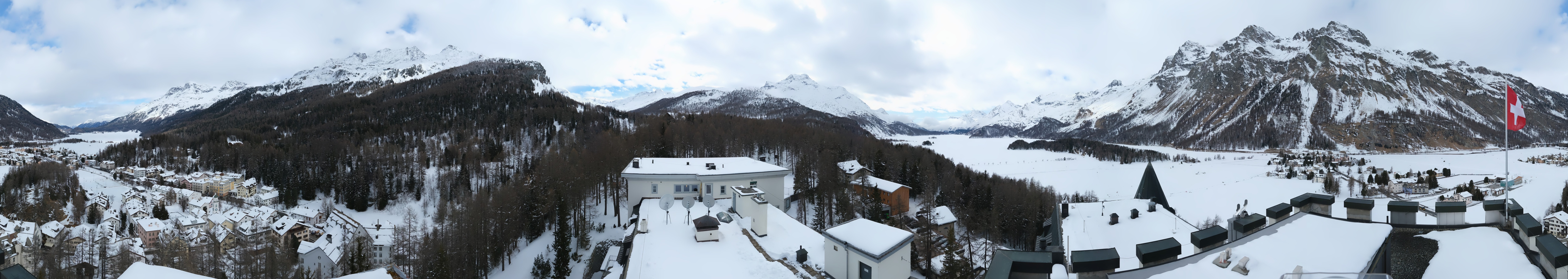 Archiv Foto Webcam Sils im Engadin - Silsersee