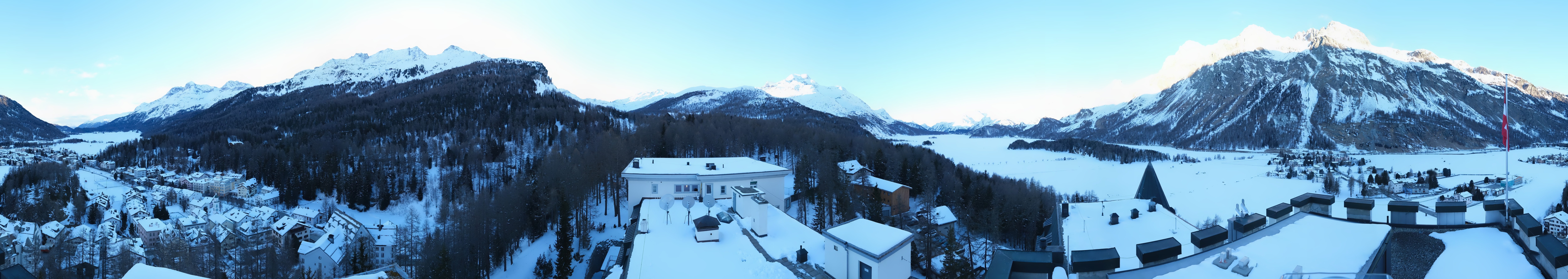 Archiv Foto Webcam Sils im Engadin - Silsersee