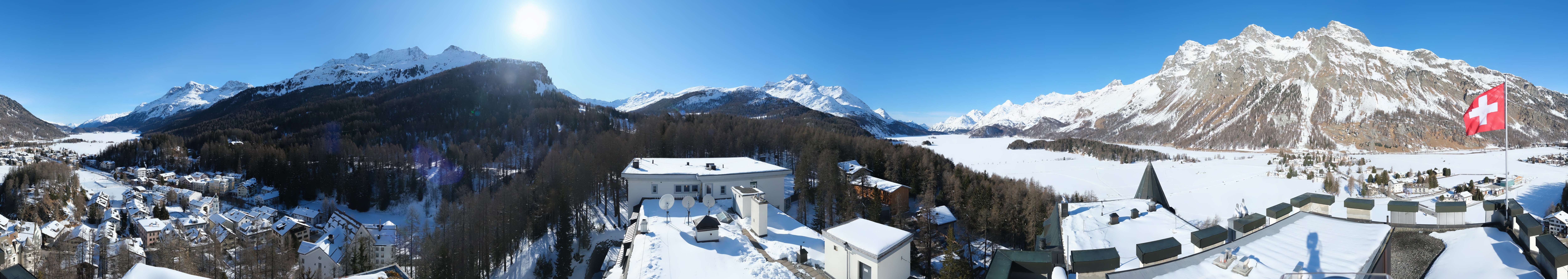 Archiv Foto Webcam Sils im Engadin - Silsersee