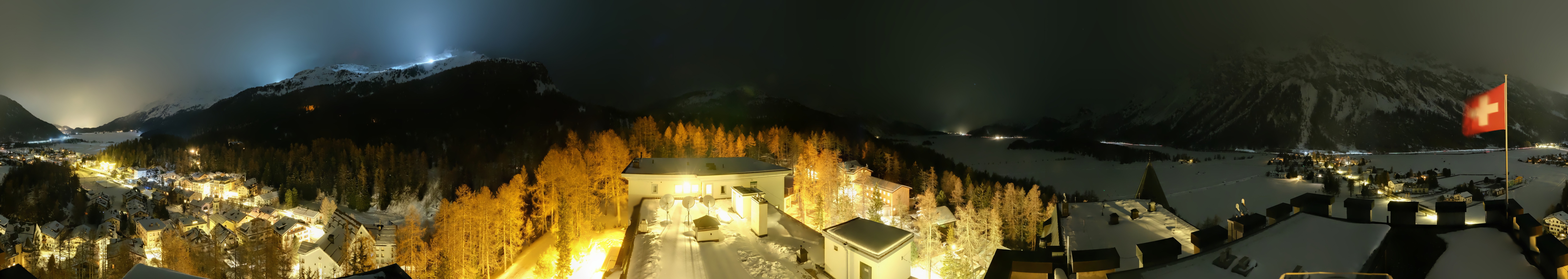 Archived image Webcam Engadin - Lake Silsersee