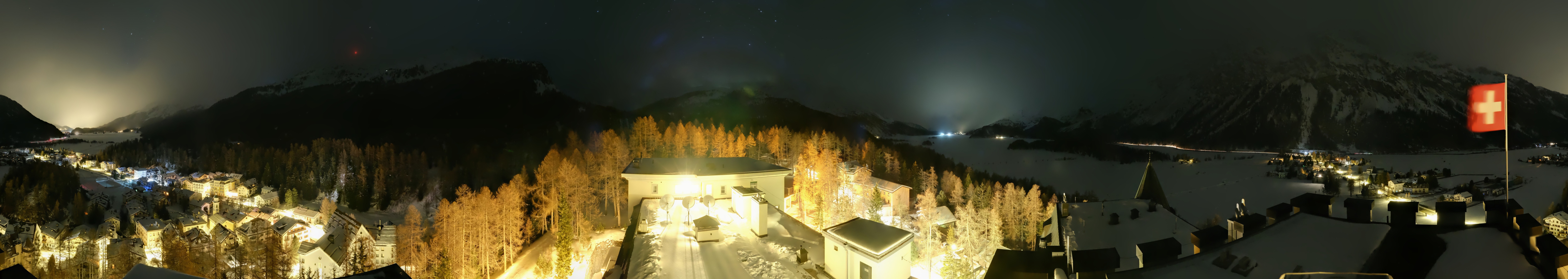 Archived image Webcam Engadin - Lake Silsersee