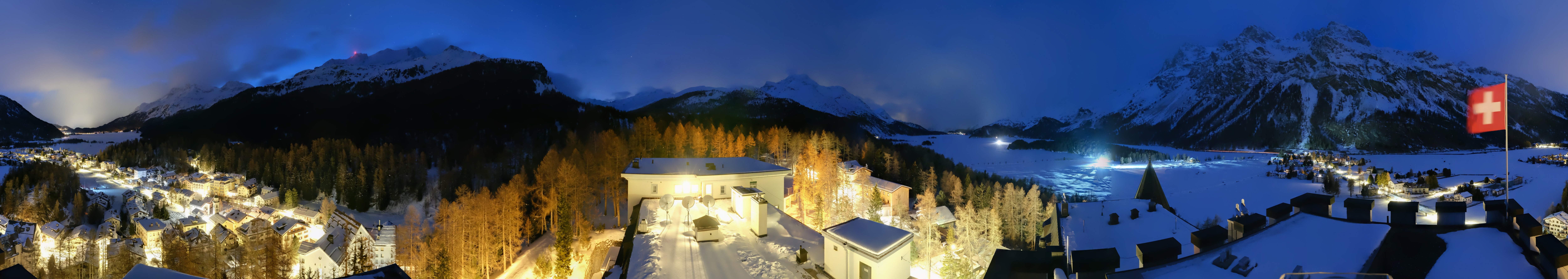 Archived image Webcam Engadin - Lake Silsersee