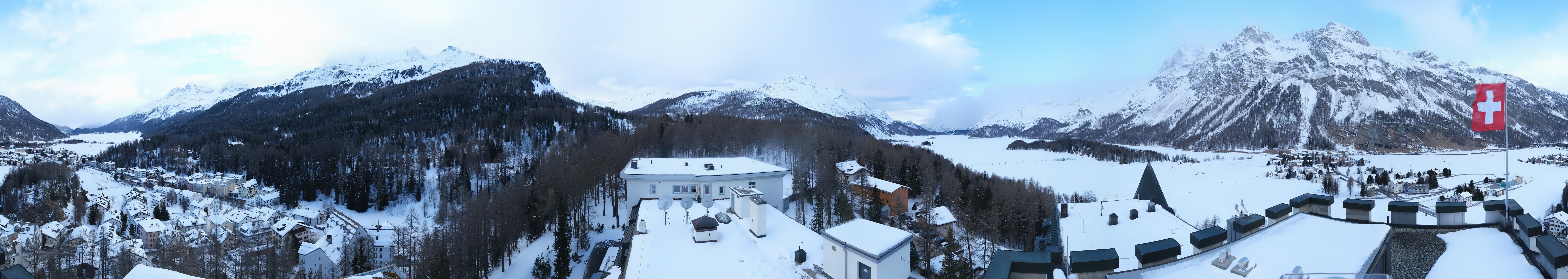 Archived image Webcam Engadin - Lake Silsersee