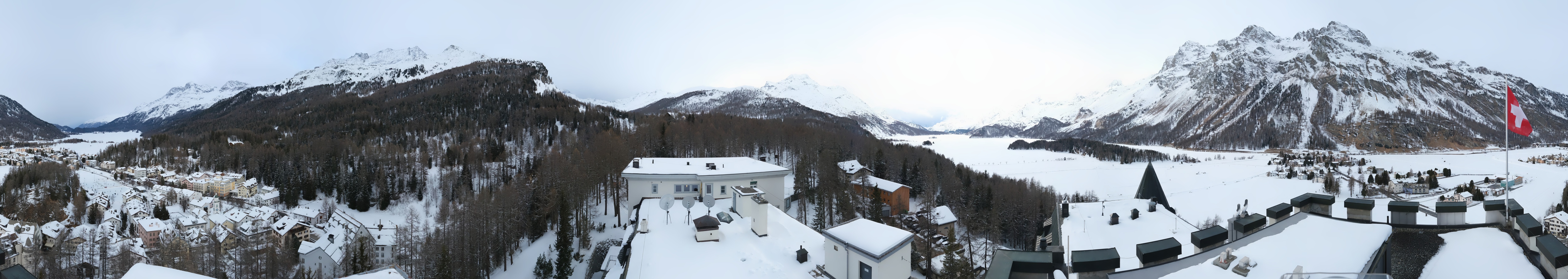 Archiv Foto Webcam Sils im Engadin - Silsersee