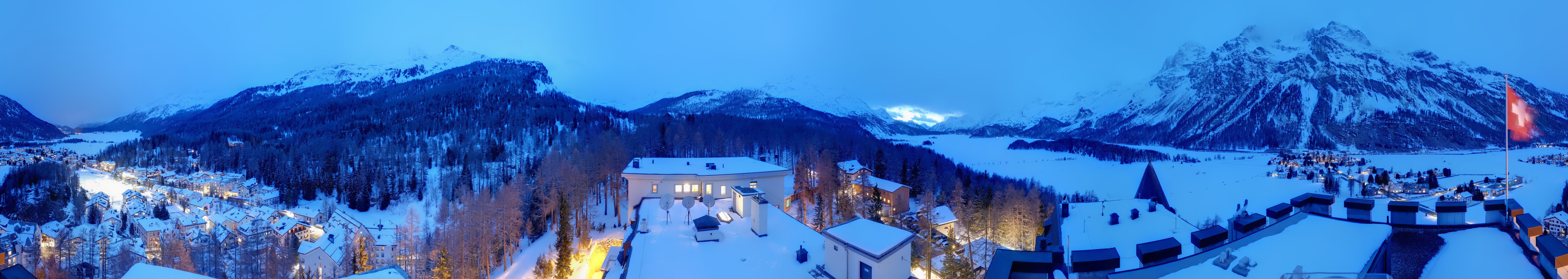 Archiv Foto Webcam Sils im Engadin - Silsersee