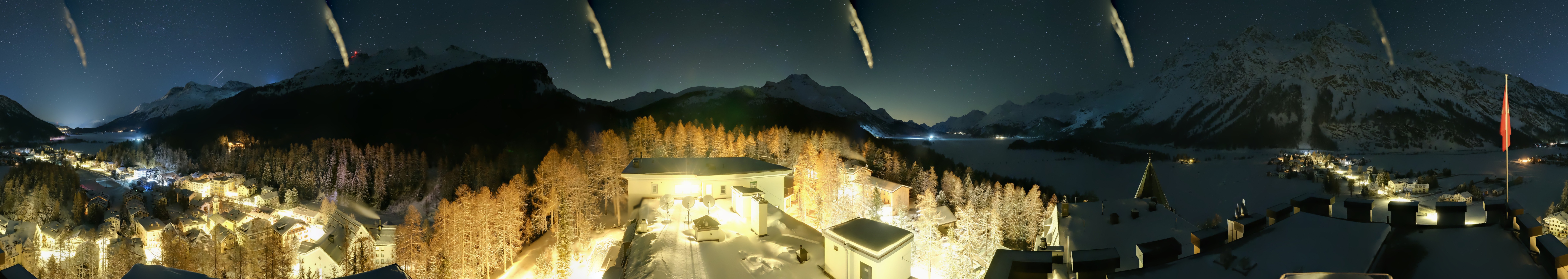 Archiv Foto Webcam Sils im Engadin - Silsersee