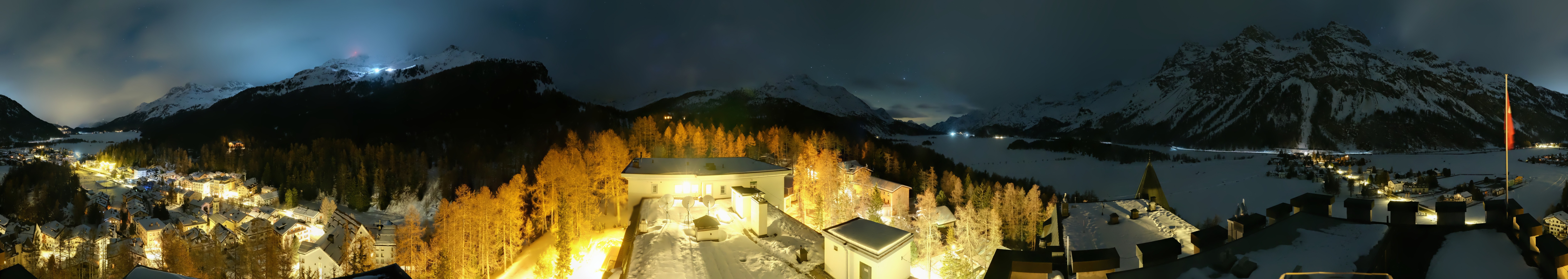 Archived image Webcam Engadin - Lake Silsersee