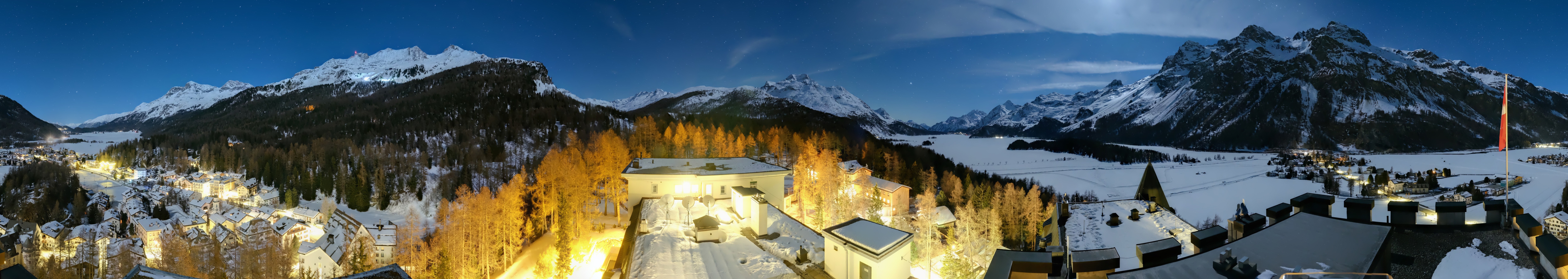 Archived image Webcam Engadin - Lake Silsersee