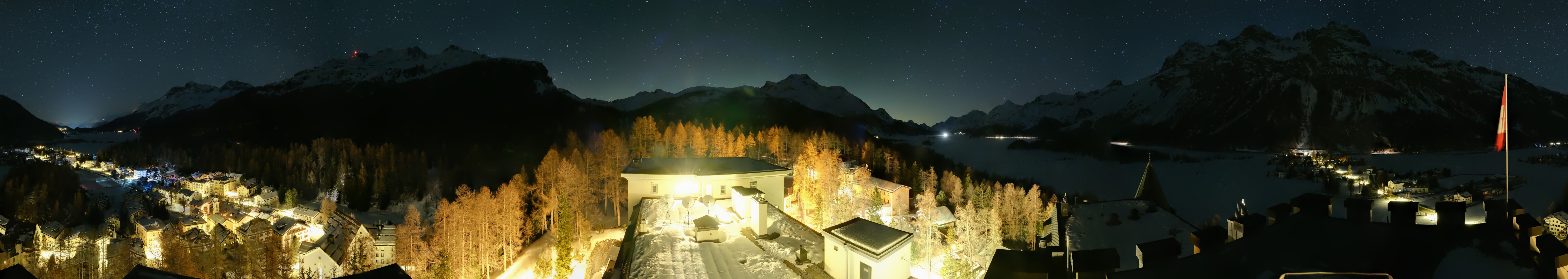 Archived image Webcam Engadin - Lake Silsersee