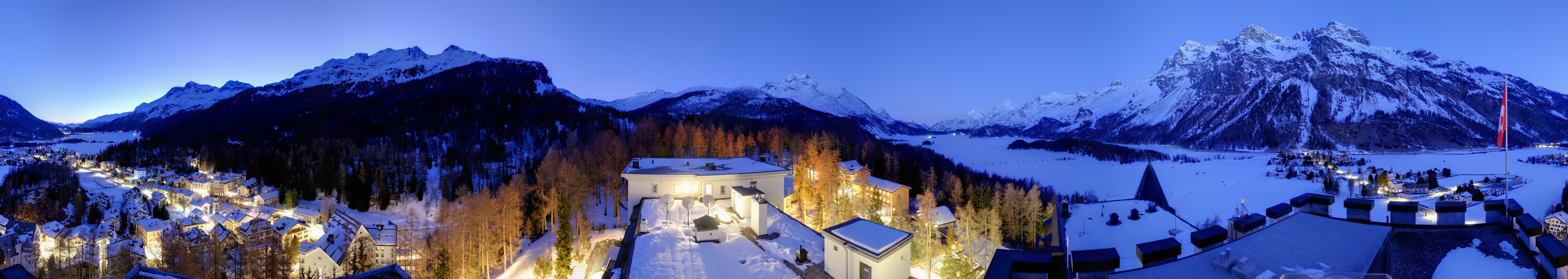 Archived image Webcam Engadin - Lake Silsersee