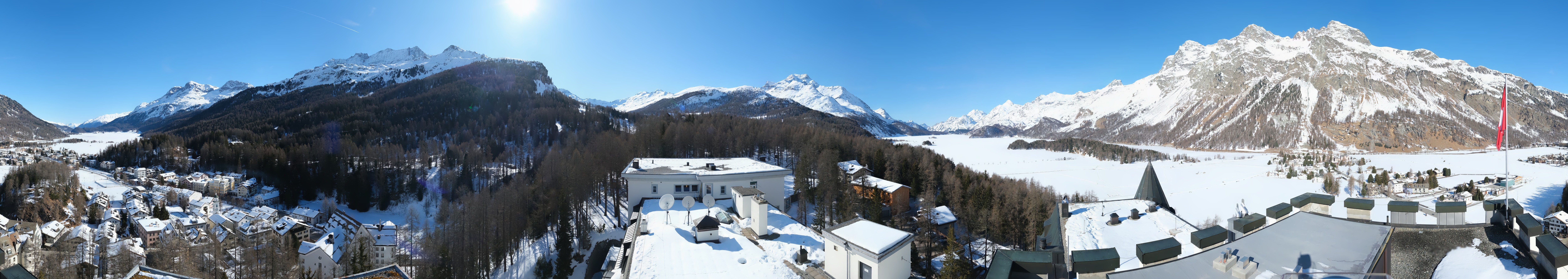 Archived image Webcam Engadin - Lake Silsersee