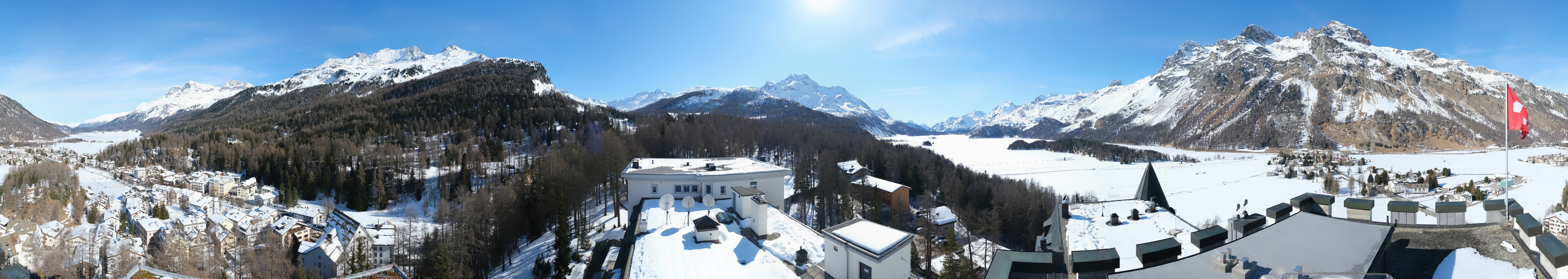 Archived image Webcam Engadin - Lake Silsersee