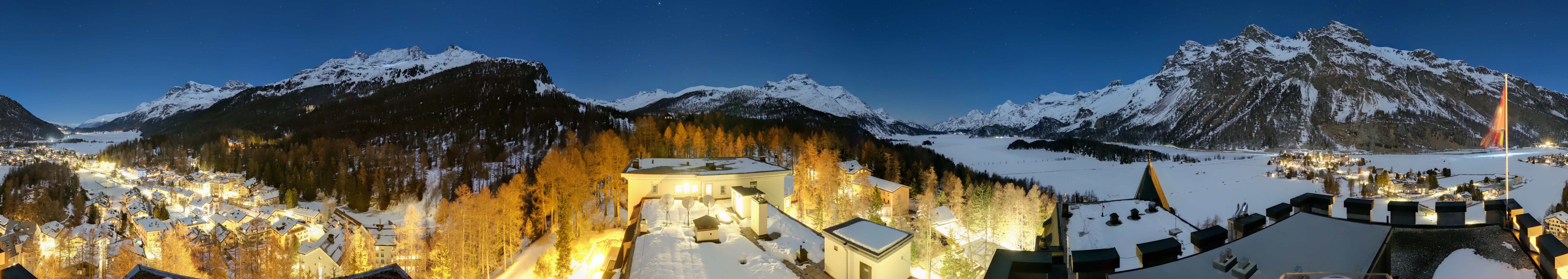 Archived image Webcam Engadin - Lake Silsersee