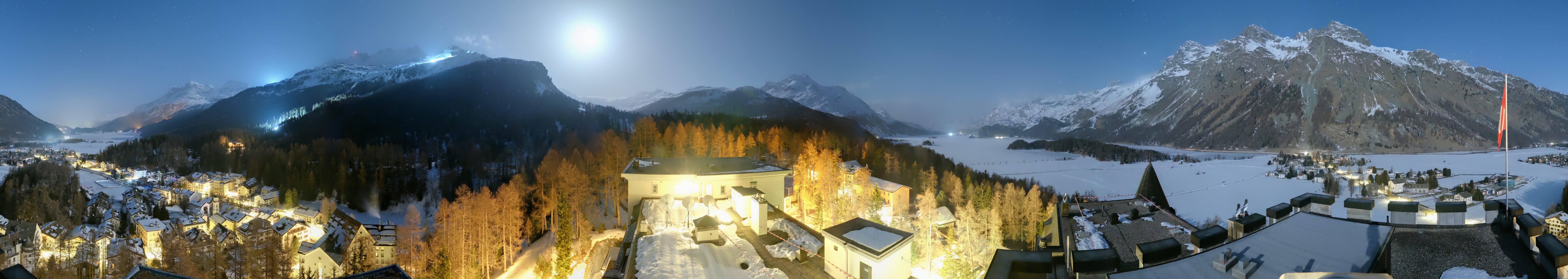 Archiv Foto Webcam Sils im Engadin - Silsersee