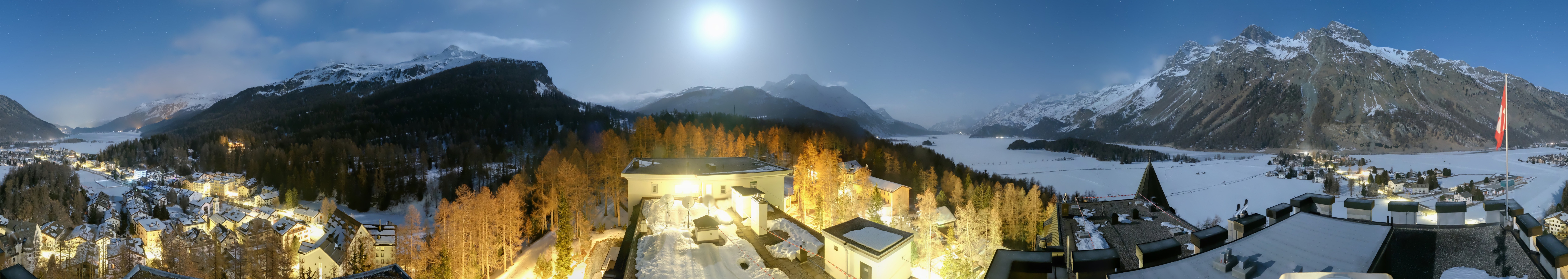 Archiv Foto Webcam Sils im Engadin - Silsersee