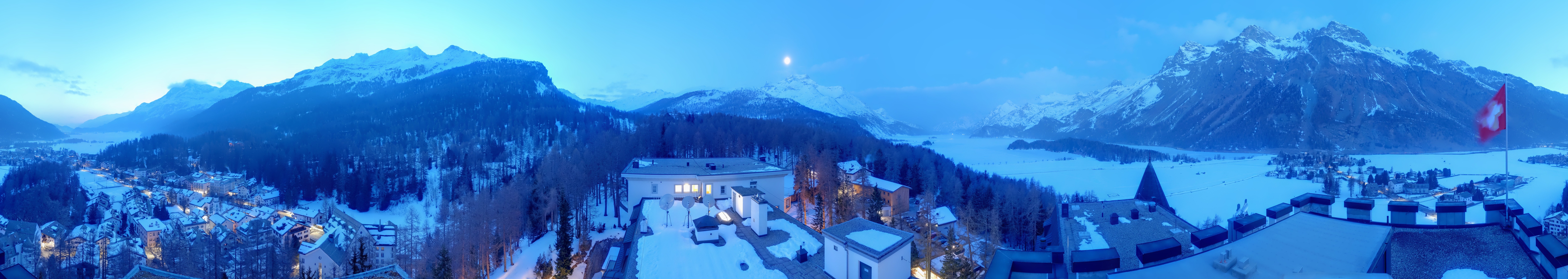 Archiv Foto Webcam Sils im Engadin - Silsersee