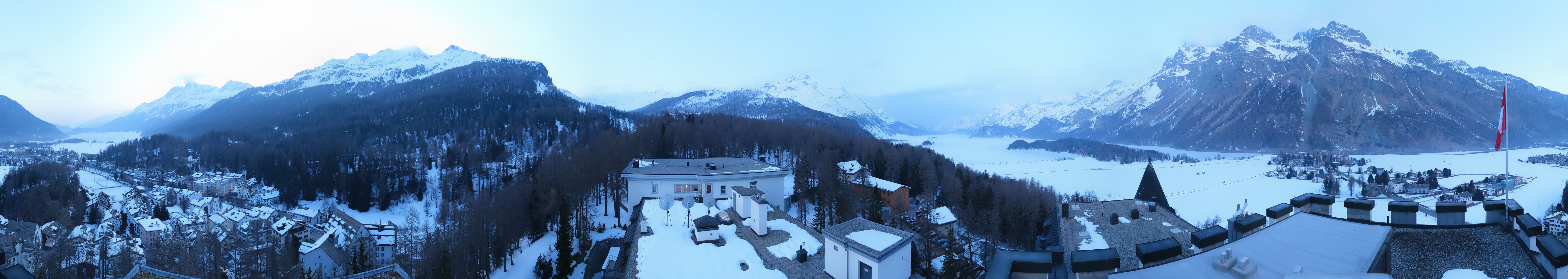 Archiv Foto Webcam Sils im Engadin - Silsersee