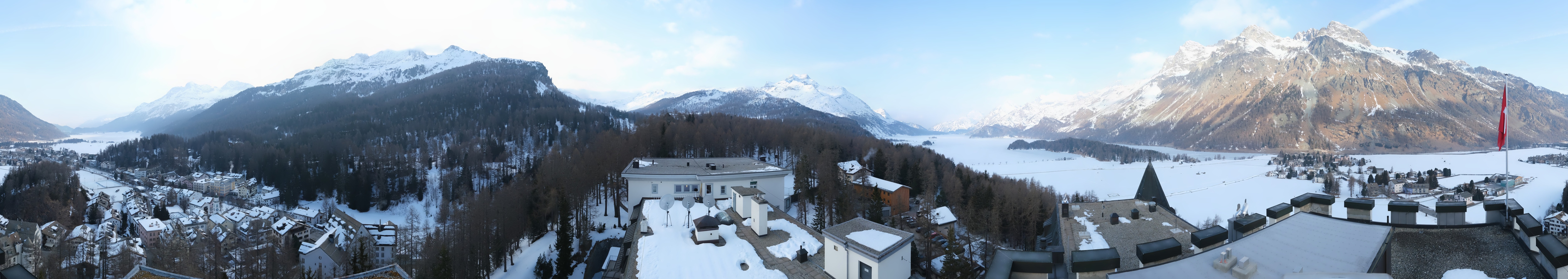 Archiv Foto Webcam Sils im Engadin - Silsersee