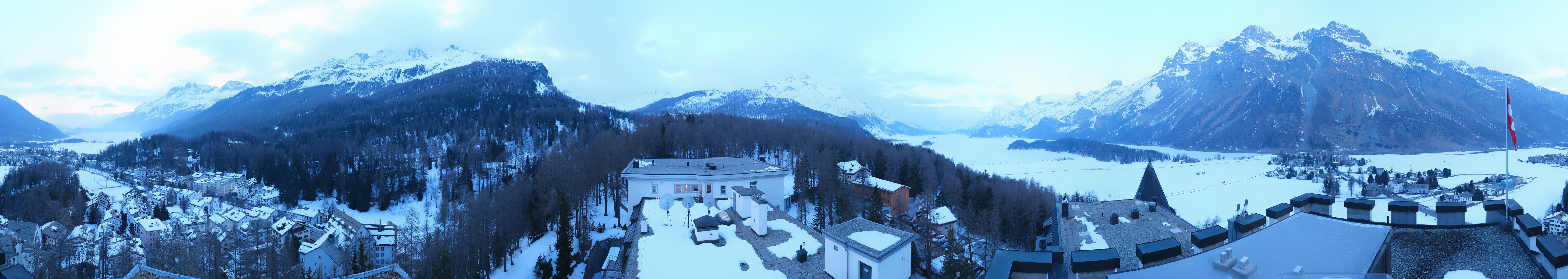 Archiv Foto Webcam Sils im Engadin - Silsersee