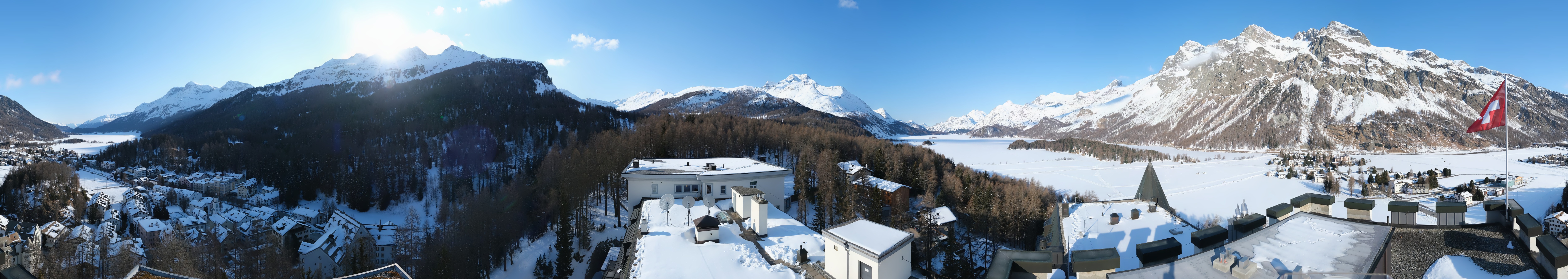 Archiv Foto Webcam Sils im Engadin - Silsersee