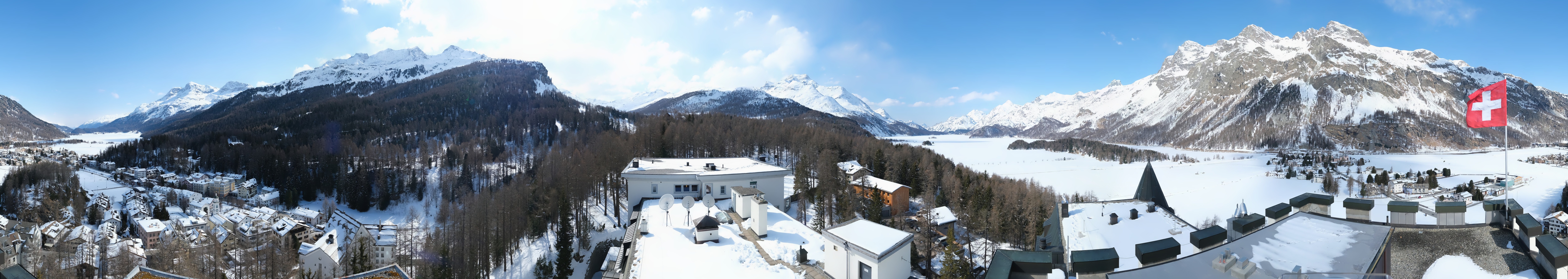 Archiv Foto Webcam Sils im Engadin - Silsersee