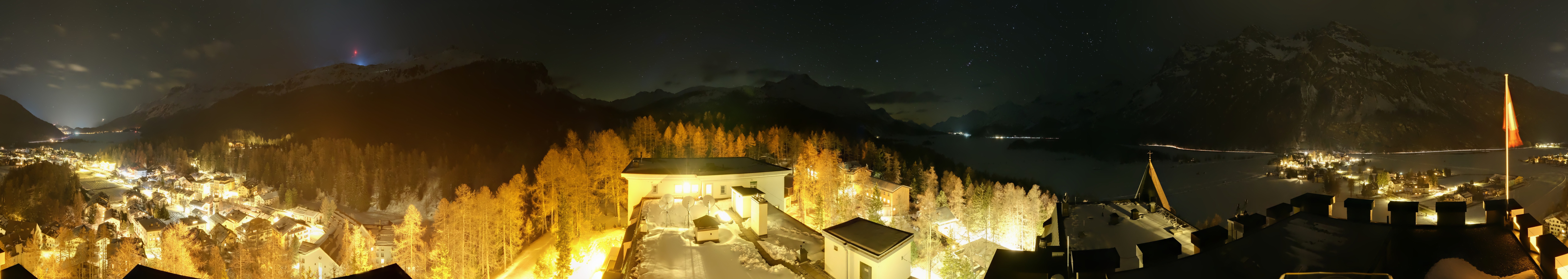 Archived image Webcam Engadin - Lake Silsersee