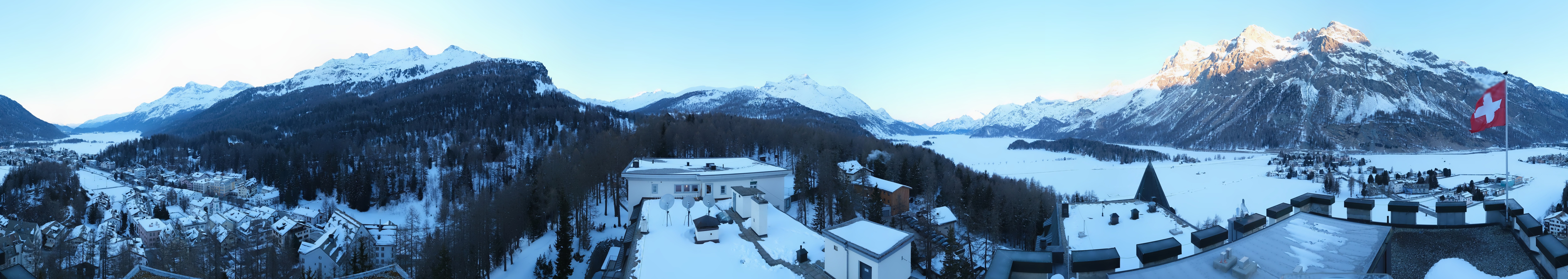 Archiv Foto Webcam Sils im Engadin - Silsersee
