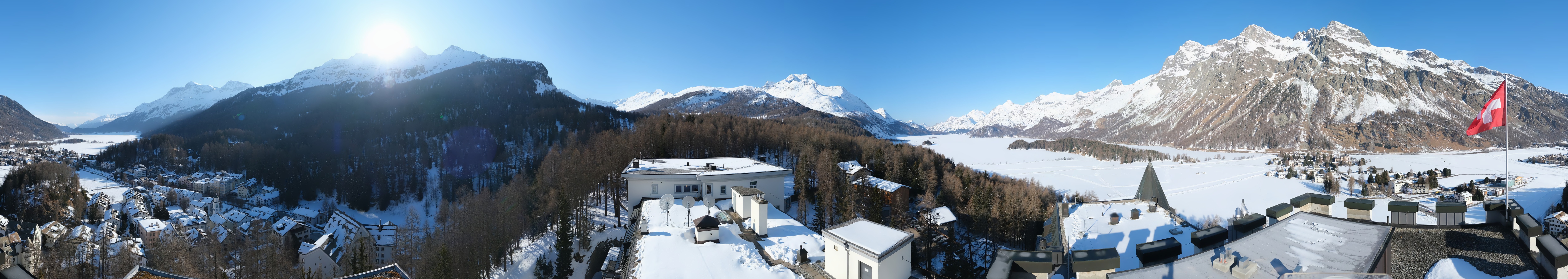 Archiv Foto Webcam Sils im Engadin - Silsersee