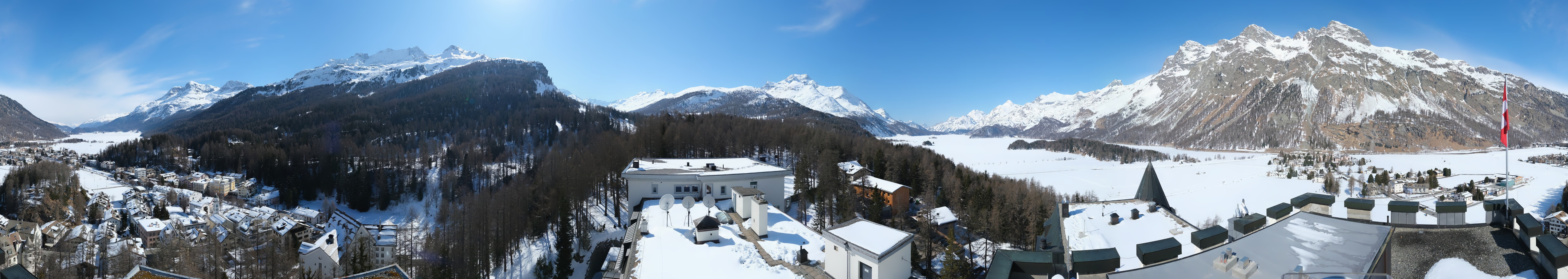 Archiv Foto Webcam Sils im Engadin - Silsersee