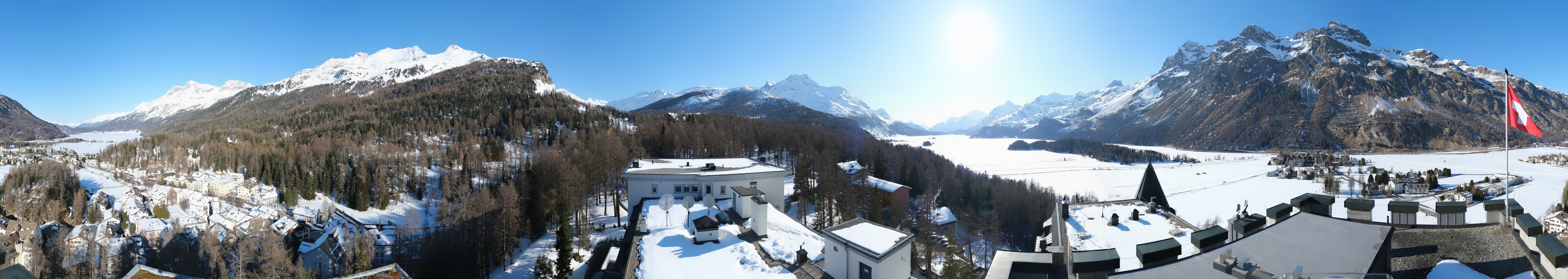 Archiv Foto Webcam Sils im Engadin - Silsersee