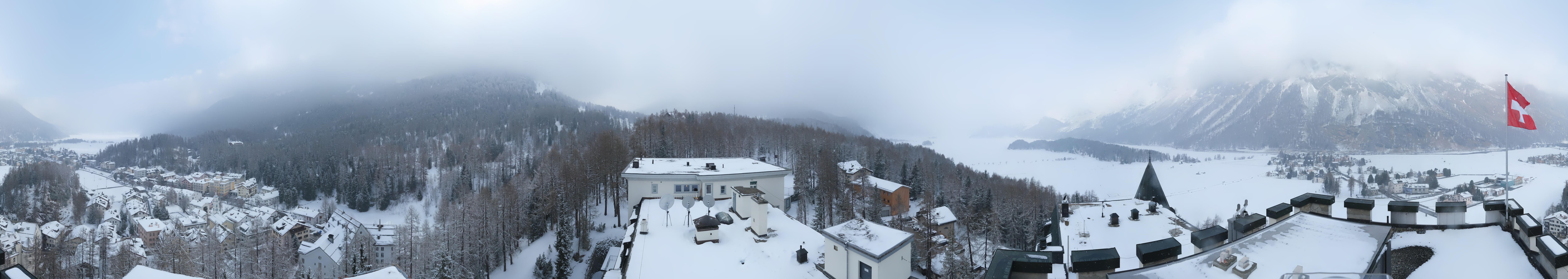 Archived image Webcam Engadin - Lake Silsersee