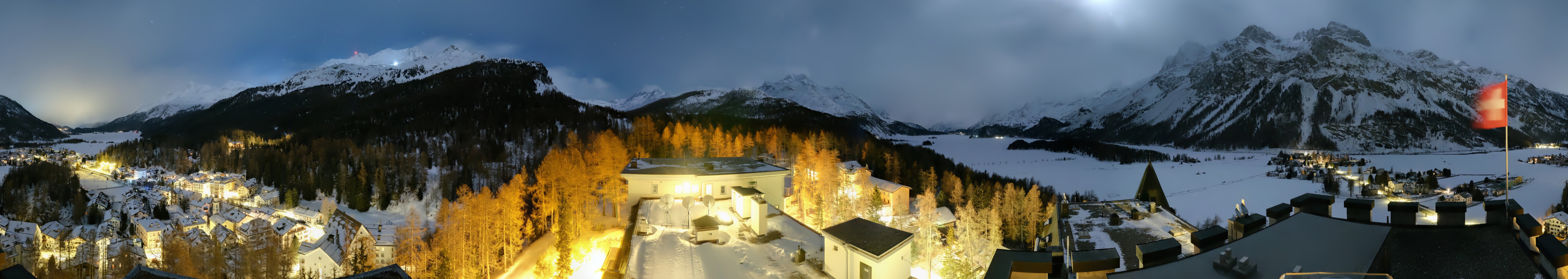 Archiv Foto Webcam Sils im Engadin - Silsersee