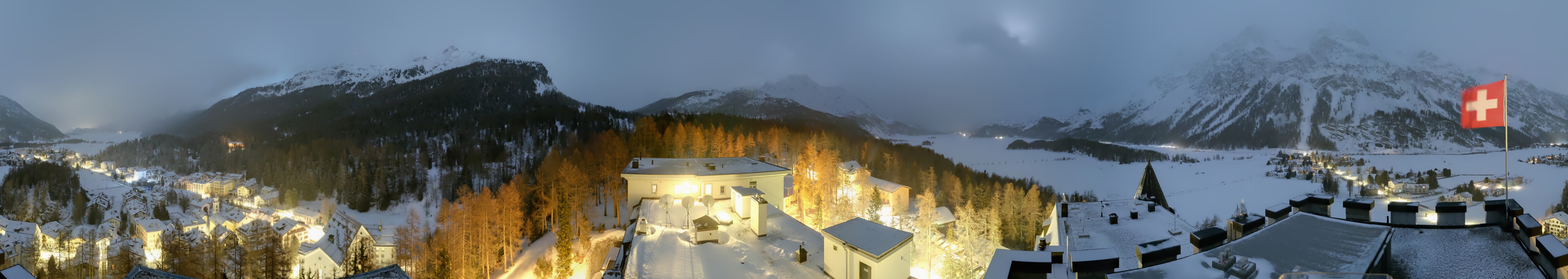 Archiv Foto Webcam Sils im Engadin - Silsersee