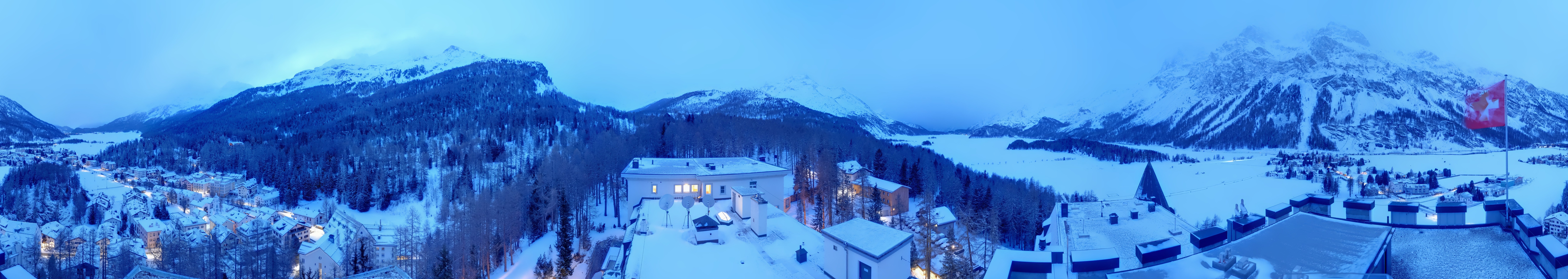 Archiv Foto Webcam Sils im Engadin - Silsersee