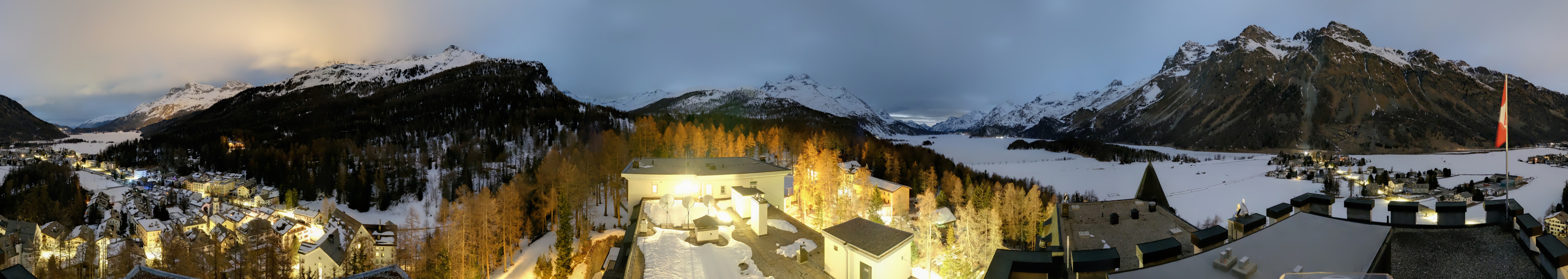 Archived image Webcam Engadin - Lake Silsersee