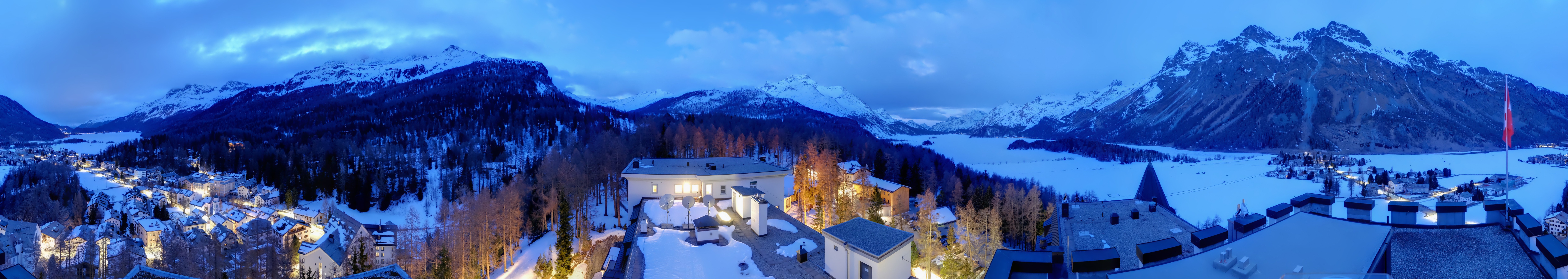 Archived image Webcam Engadin - Lake Silsersee