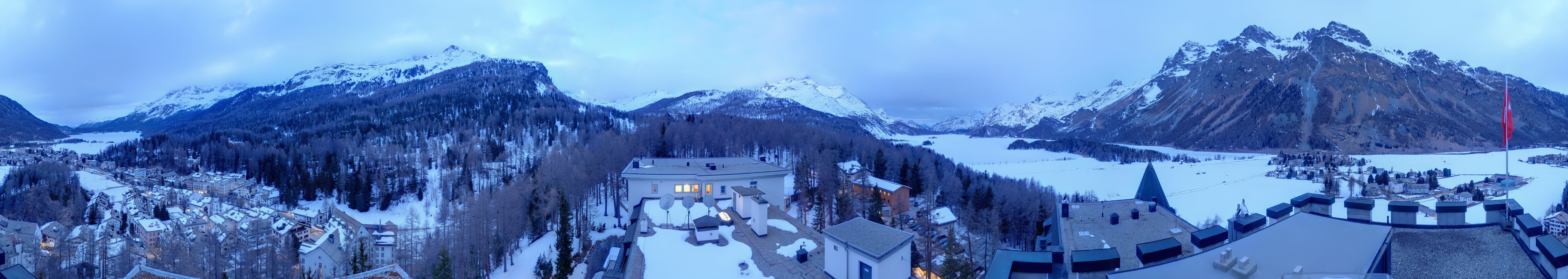 Archived image Webcam Engadin - Lake Silsersee