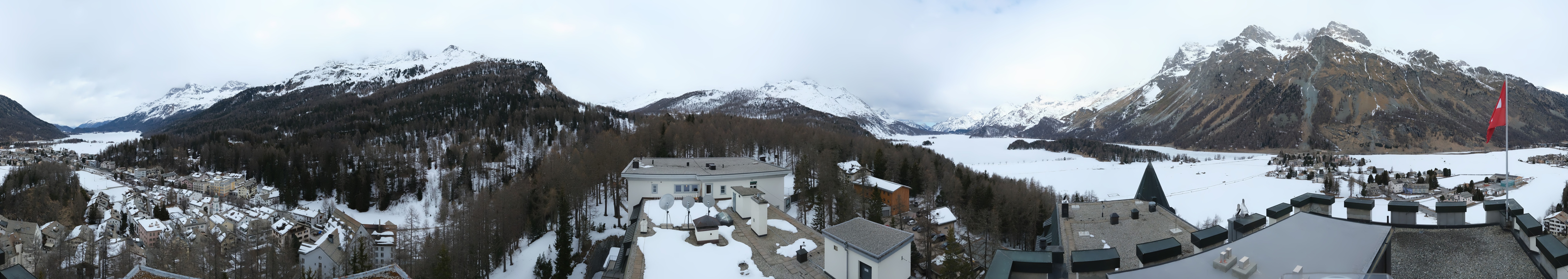 Archived image Webcam Engadin - Lake Silsersee