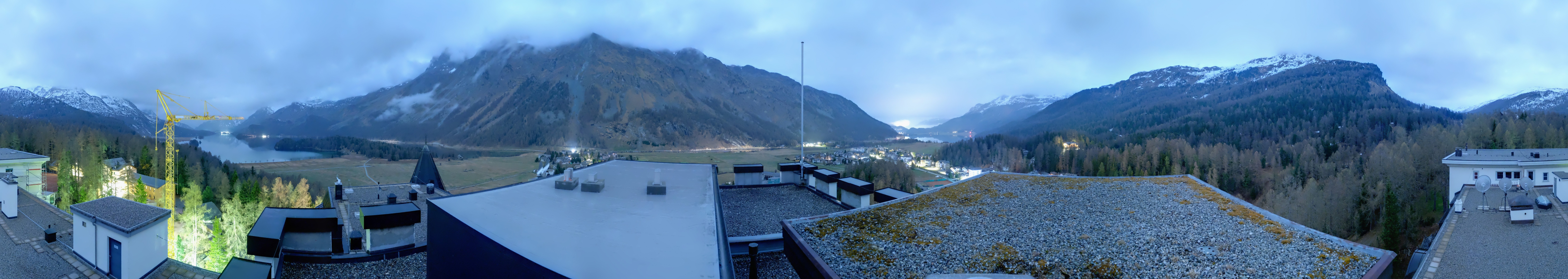 Archived image Webcam Engadin - Lake Silsersee