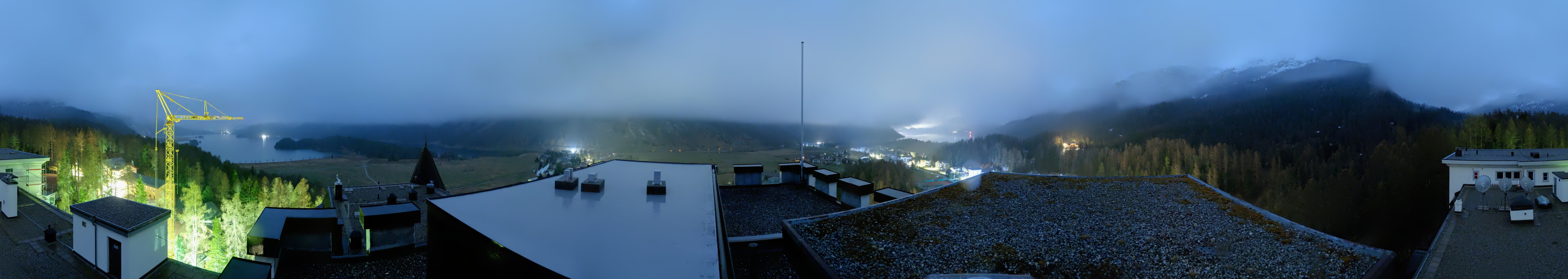 Archived image Webcam Engadin - Lake Silsersee