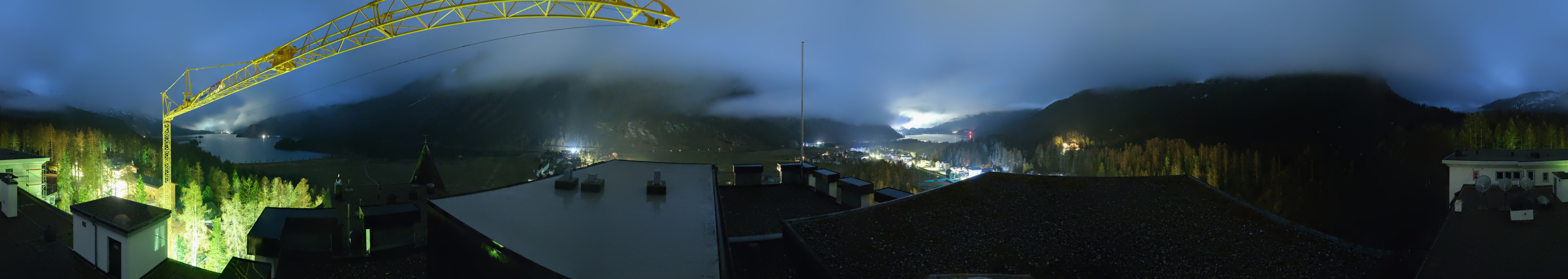 Archived image Webcam Engadin - Lake Silsersee