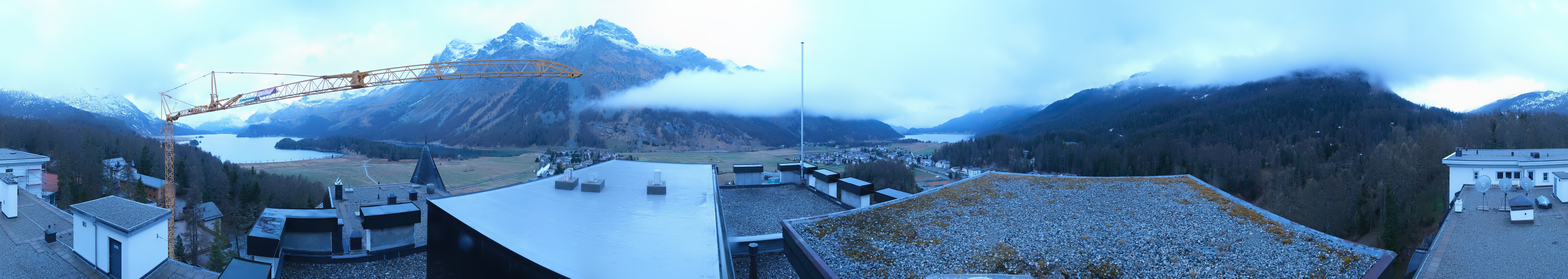 Archived image Webcam Engadin - Lake Silsersee