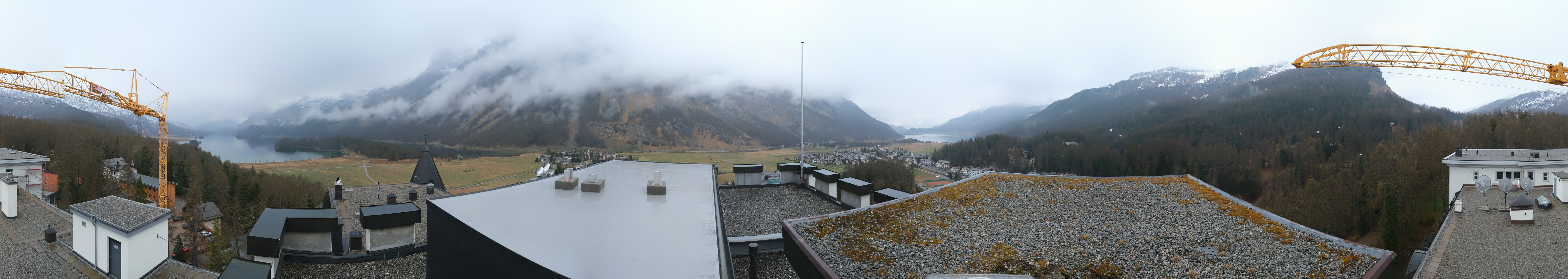 Archived image Webcam Engadin - Lake Silsersee