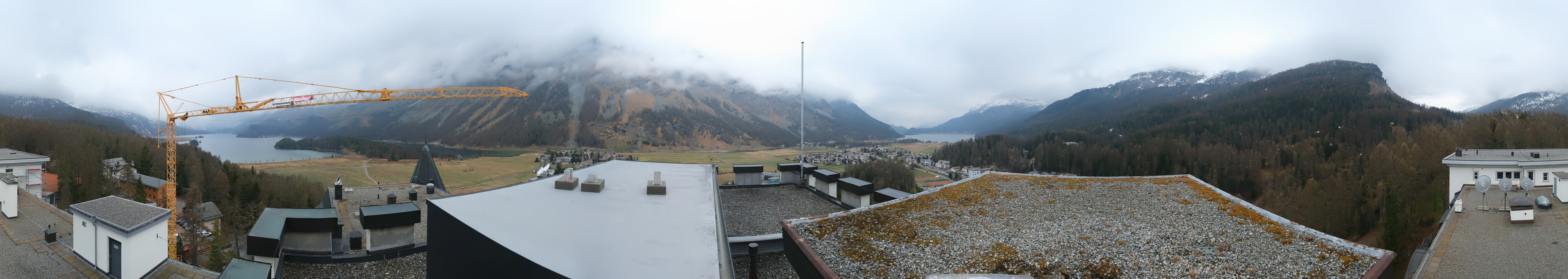 Archived image Webcam Engadin - Lake Silsersee