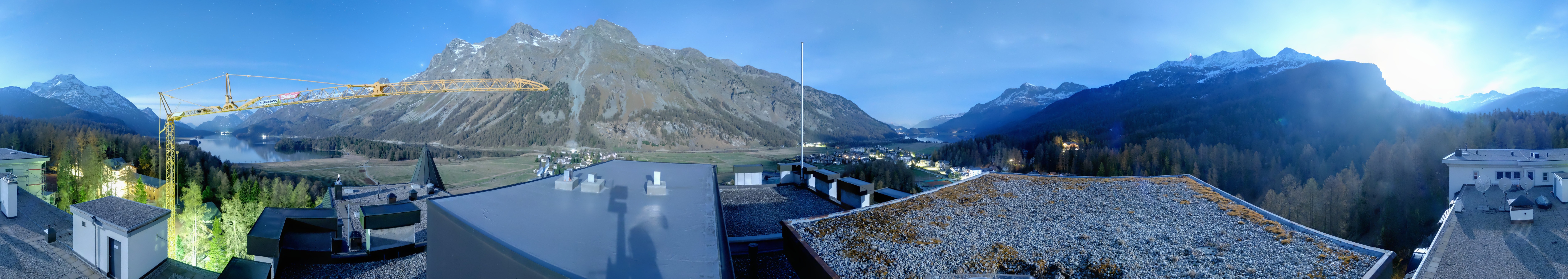 Archiv Foto Webcam Sils im Engadin - Silsersee