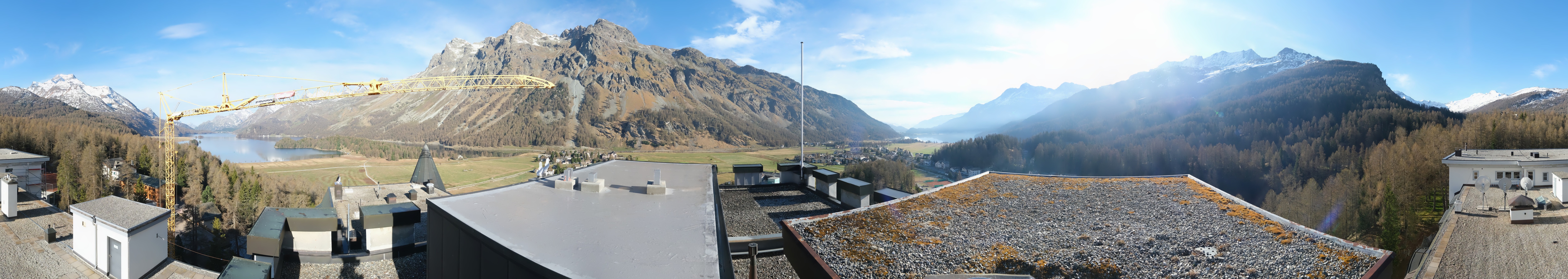 Archiv Foto Webcam Sils im Engadin - Silsersee