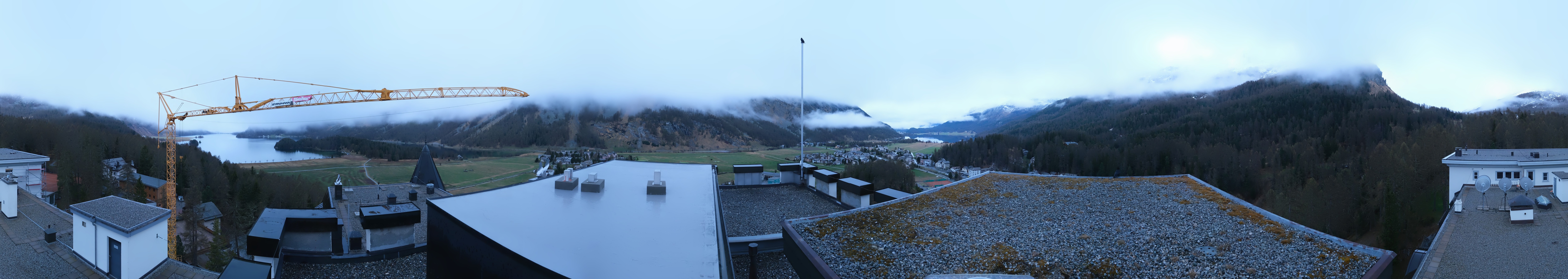 Archived image Webcam Engadin - Lake Silsersee