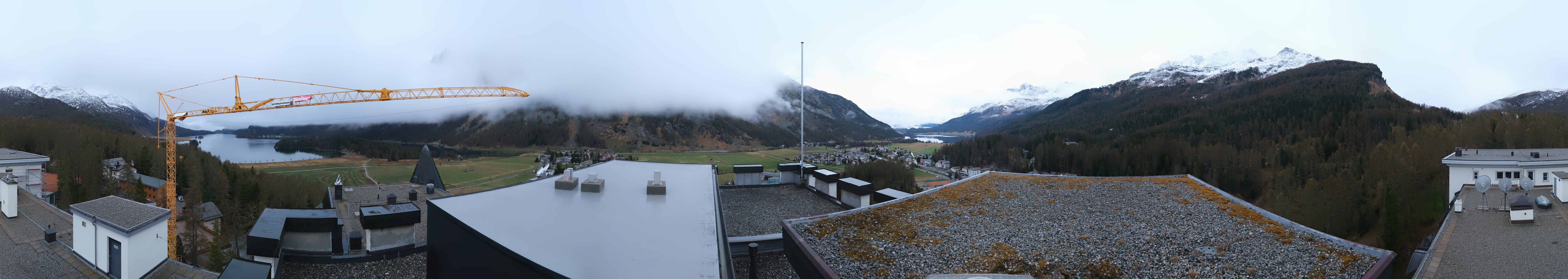 Archived image Webcam Engadin - Lake Silsersee